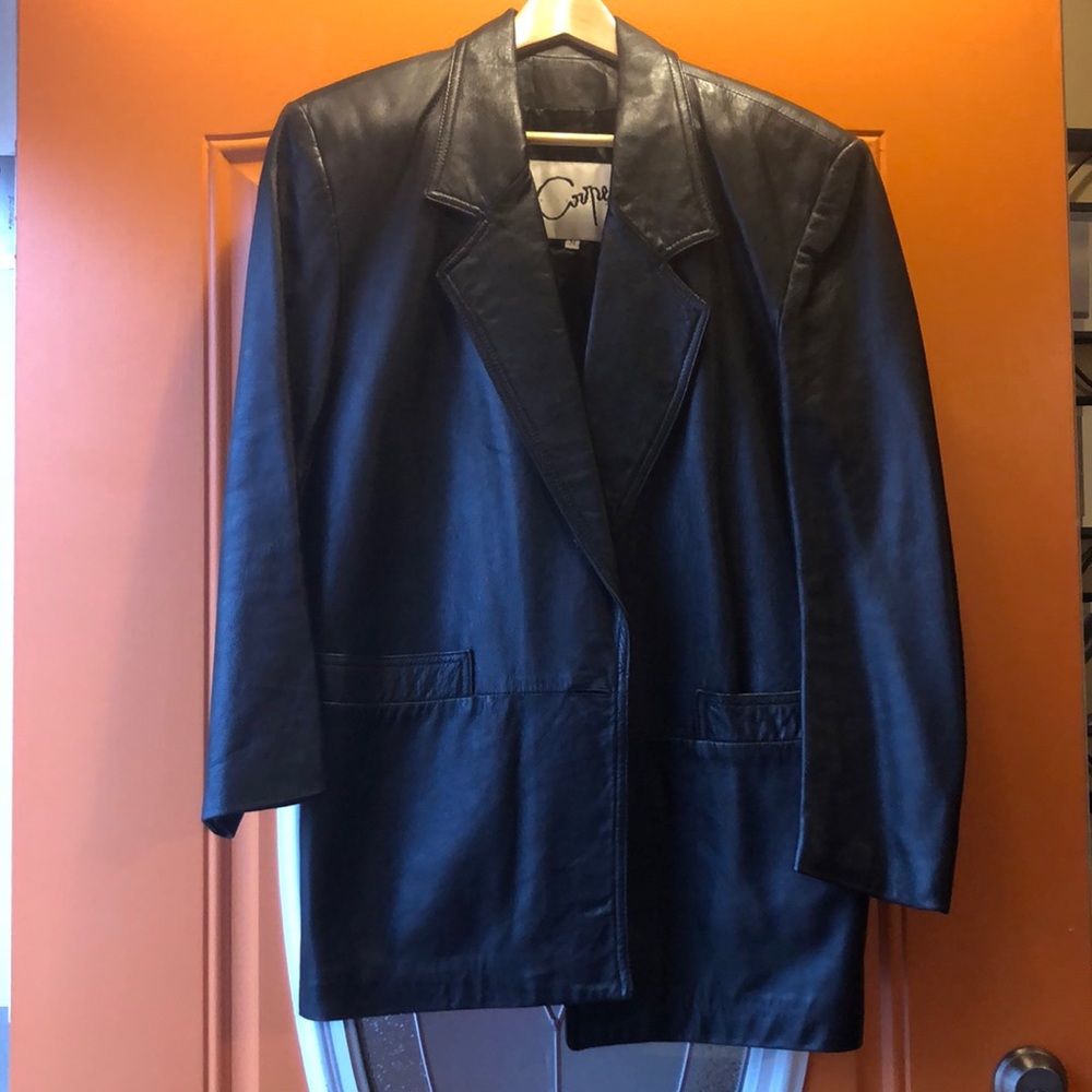 Leather jacket